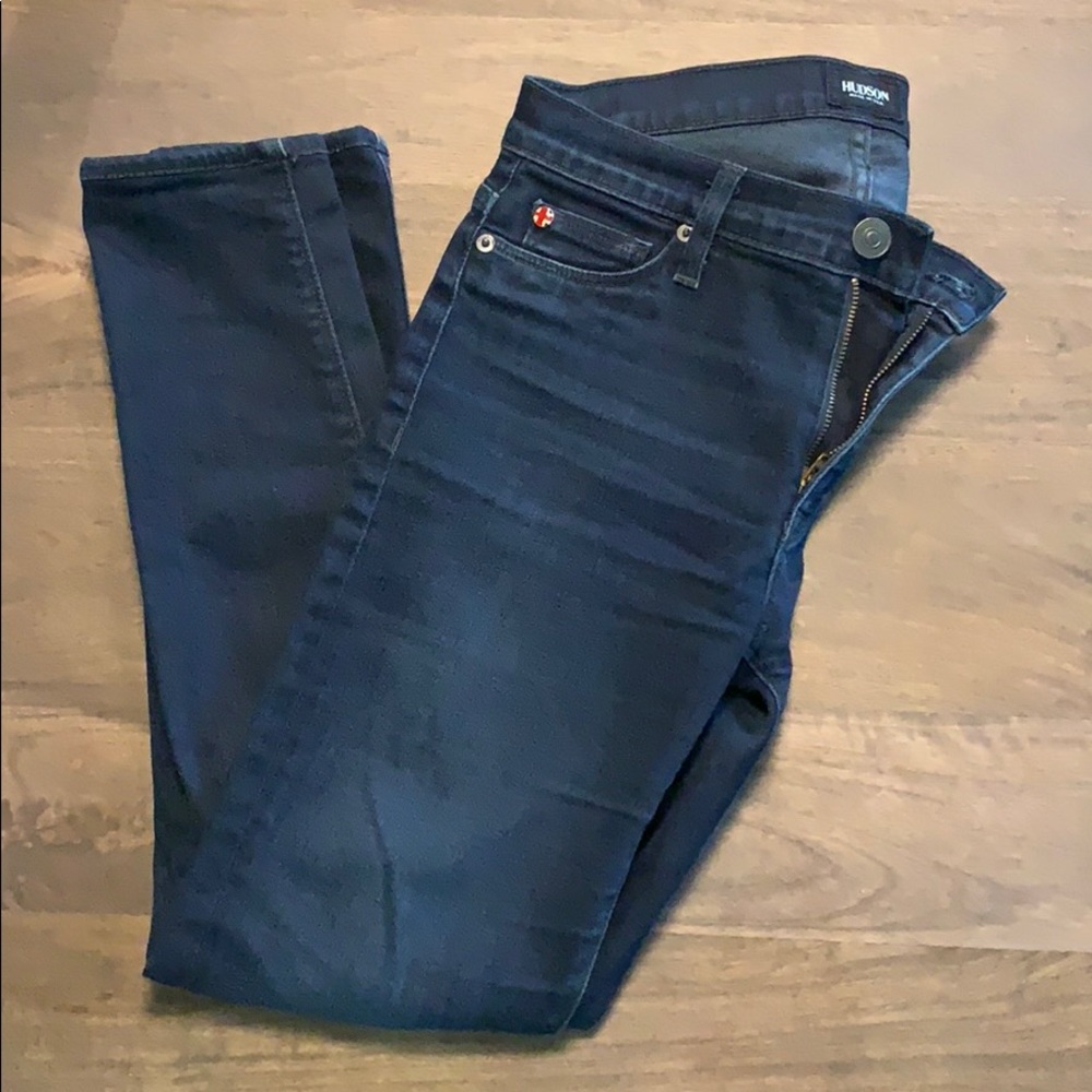 Hudson jeans, dark wash